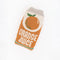 orange juice carton shaped throw pillow