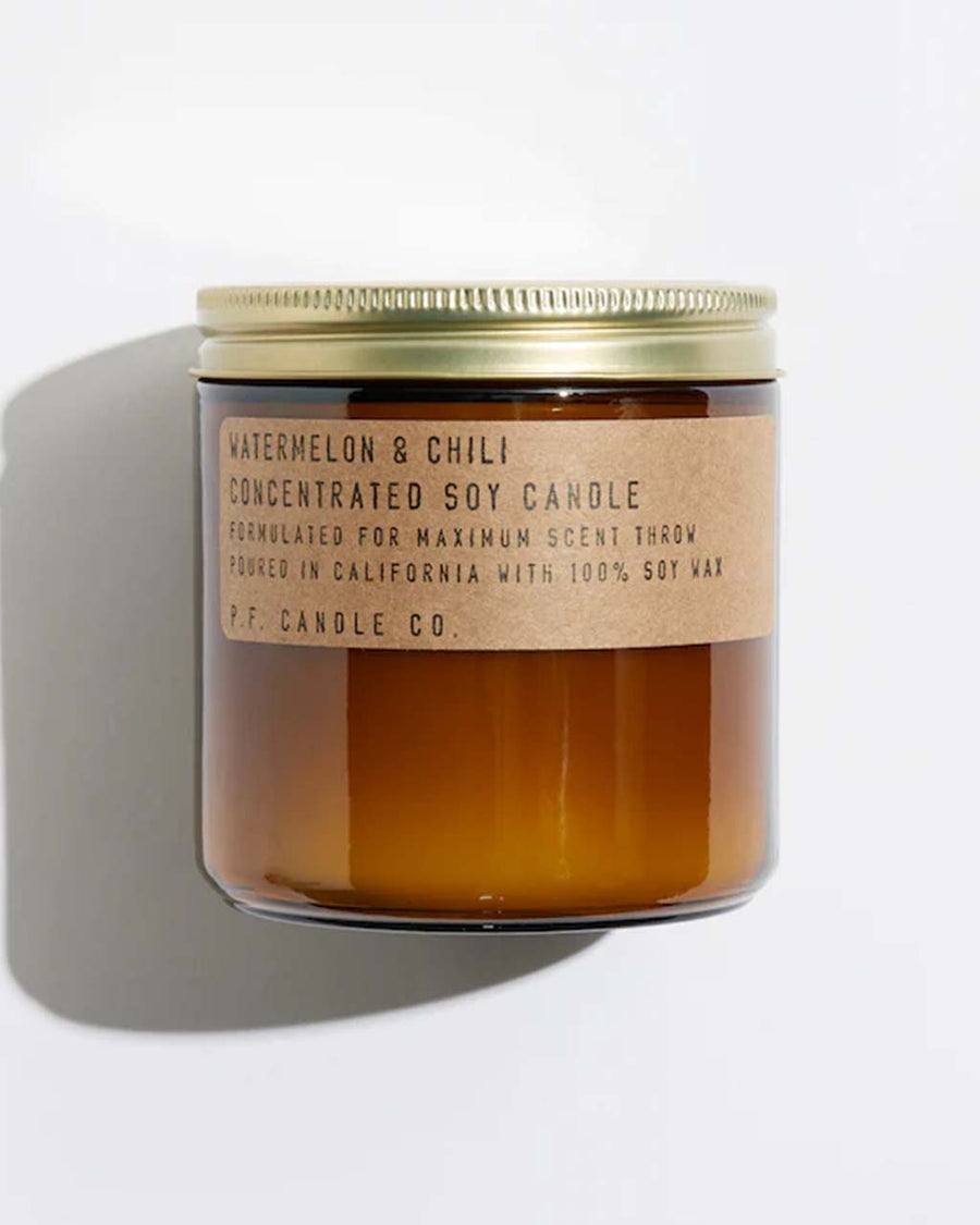 watermelon chili large concentrated soy candle