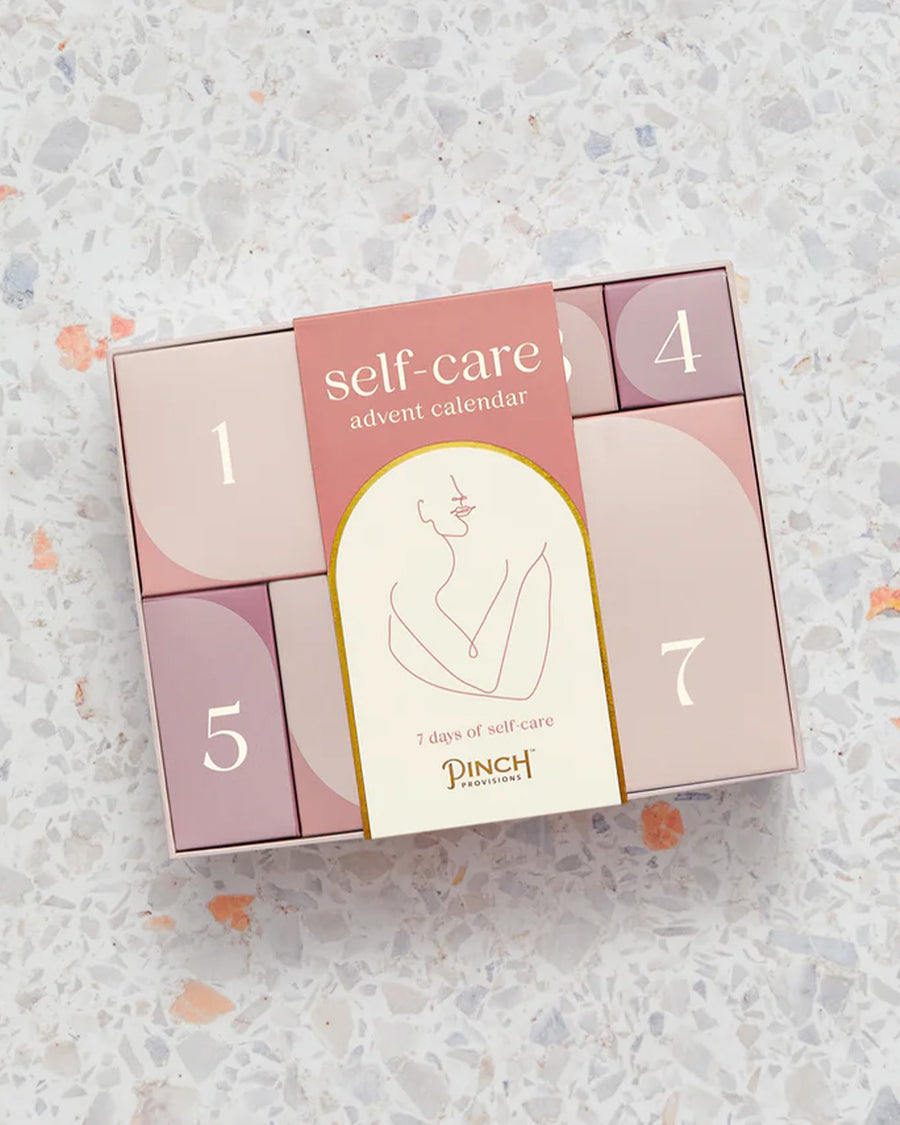 packaged 7-day self-care advent calendar