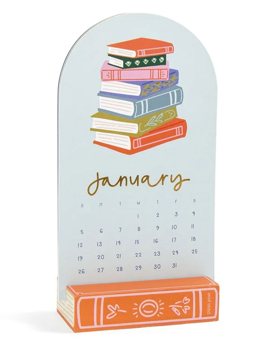 january mini desk calendar