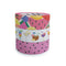 stacked set of 3 rolls of decorative washi tape: 15mm x 10m roll of It's All Ripe Washi 15mm x 10m roll of Raise A Glass Washi 15mm x 10m roll of One In A Melon Washi