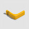 mustard 3d print wall plant hanger