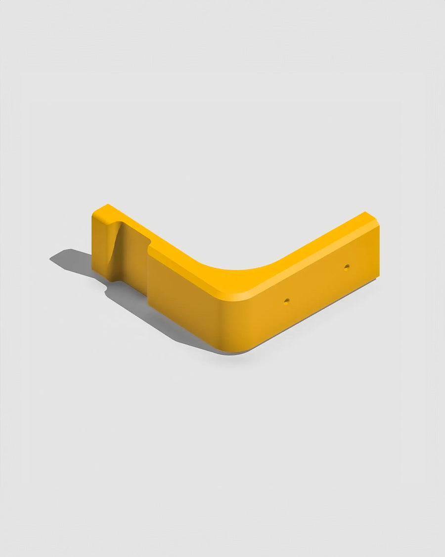 mustard 3d print wall plant hanger