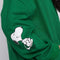 up close of snoopy on sleeve