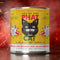 'phat cat' palo santo scented candle on fireworks background