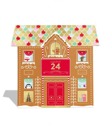 gingerbread 24 day candy advent calendar