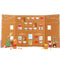 interior of gingerbread 24 day candy advent calendar