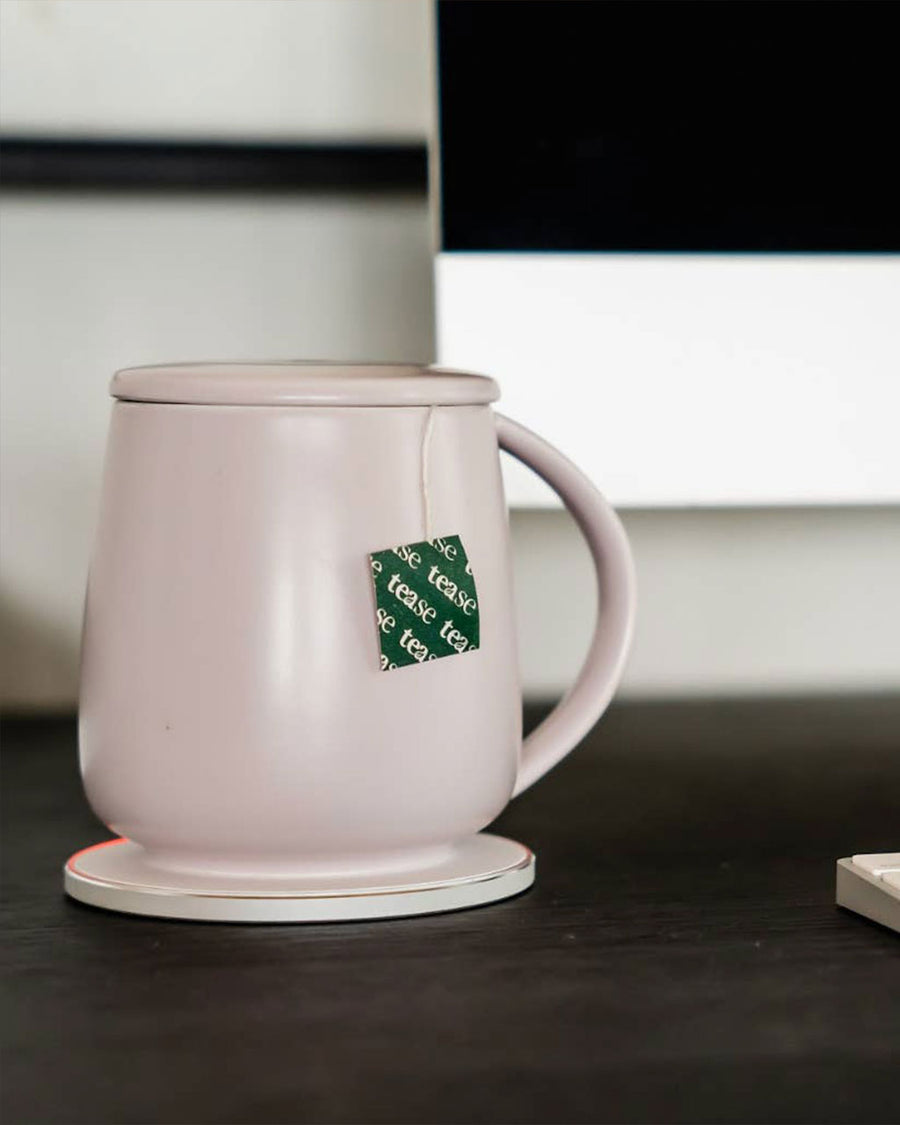 The Nano Heated Mug Keeps Your Coffee Hot for 45 Minutes
