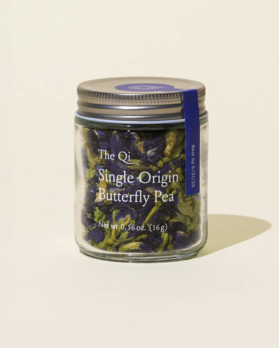 jar of single original butterfly pea tea