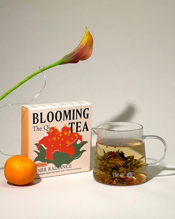 the qi bloom tea in inner radiance