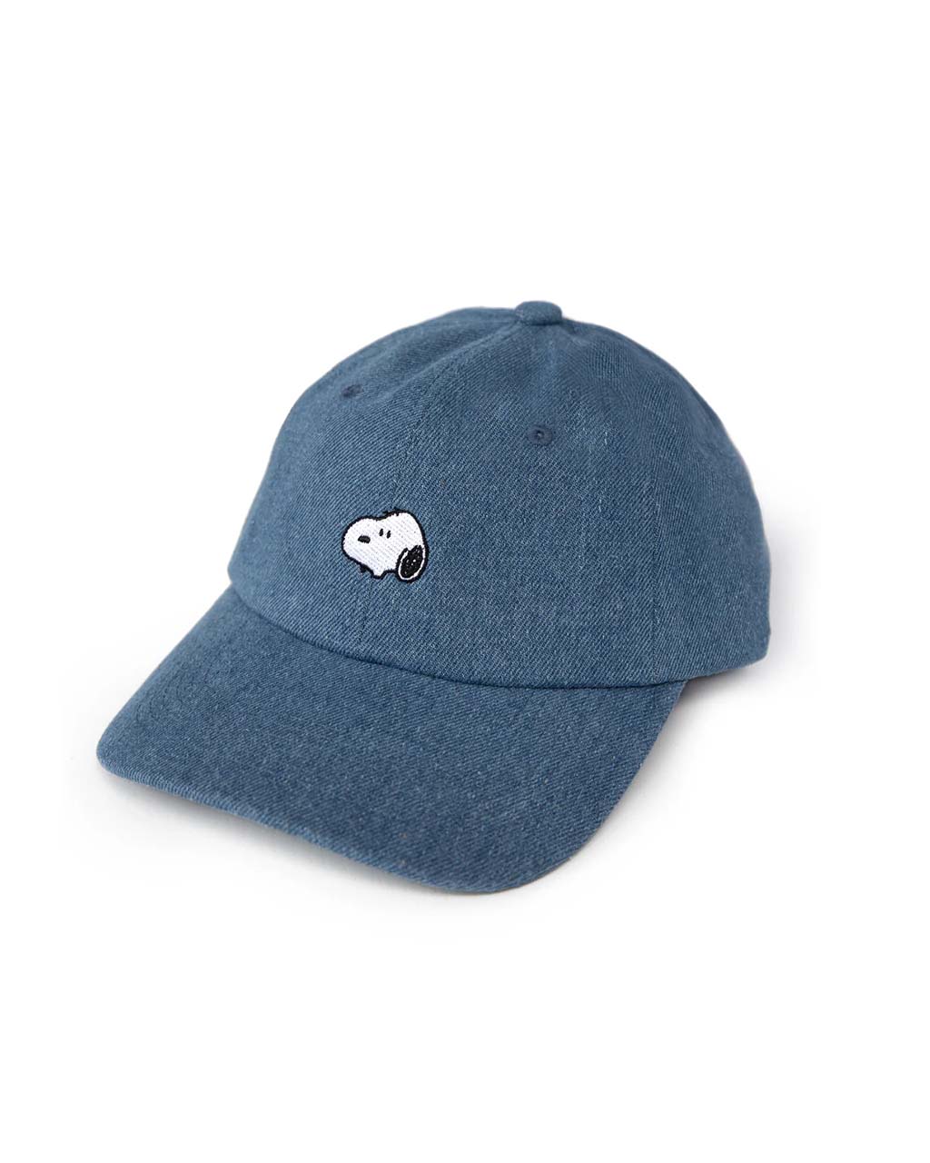 Snoopy Embroidered Dad Hat - Denim – ban.do