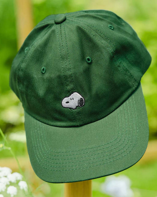 Snoopy Embroidered Dad Hat - Forest – ban.do