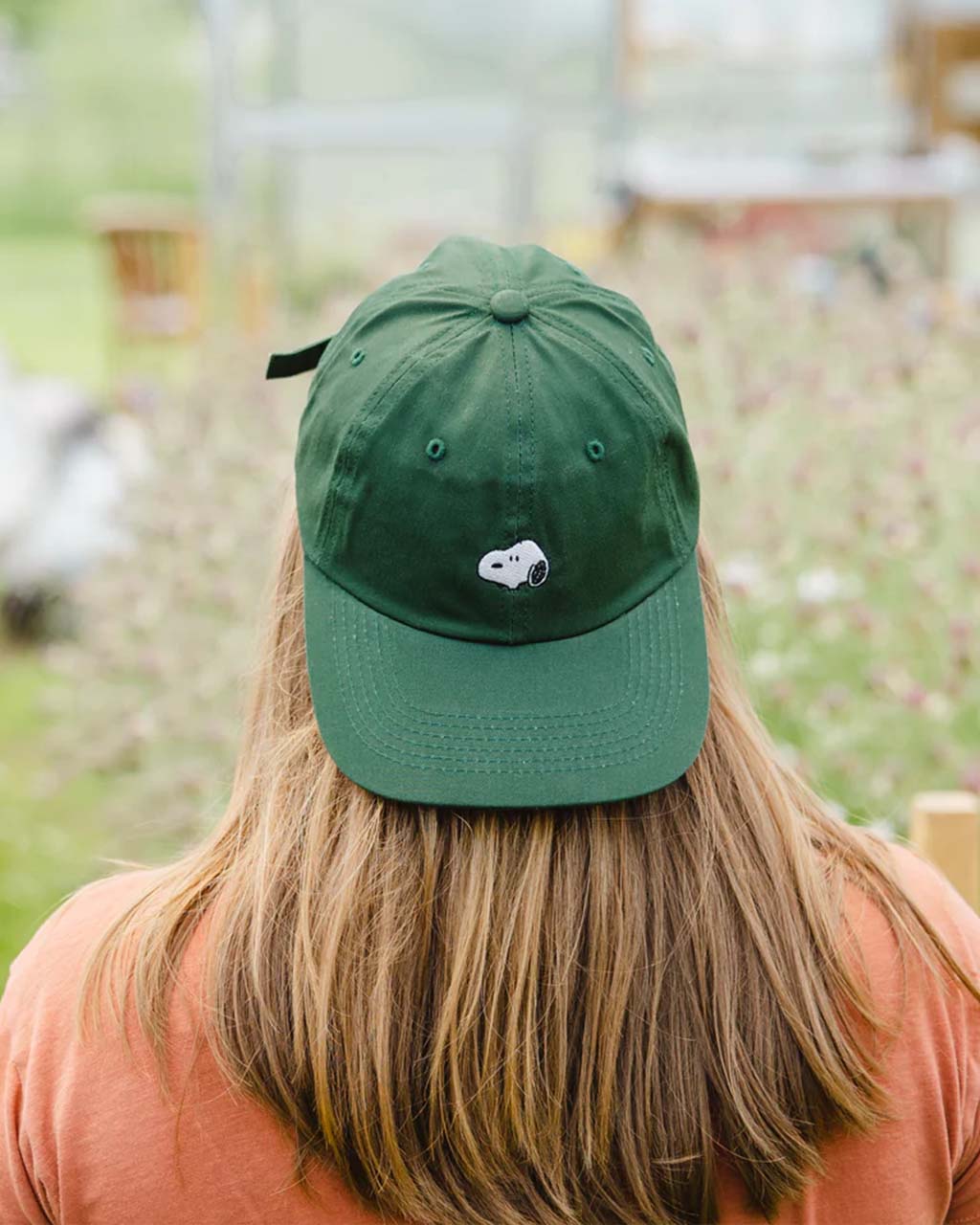 Snoopy Embroidered Dad Hat - Forest – ban.do