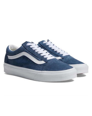 vintage indigo pigskin suede old skool sneakers