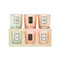 set of 3 5oz. candles in watermelon, jasmine, and lavender on box