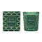 green embellished noble fir scented candle and box