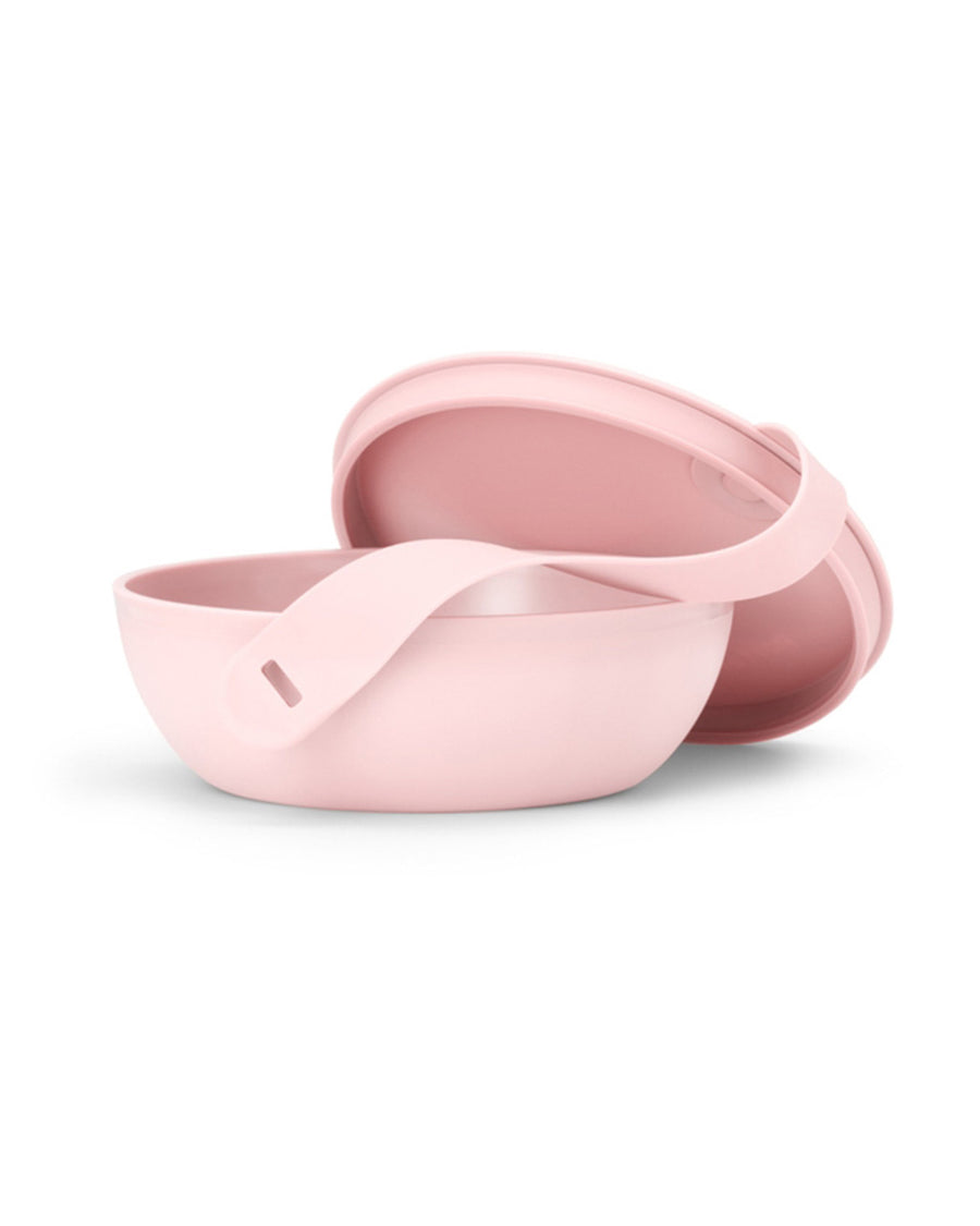 opened plastic porter bowl in blush