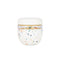 24 oz cream terrazzo seal tight glass bowl with lid