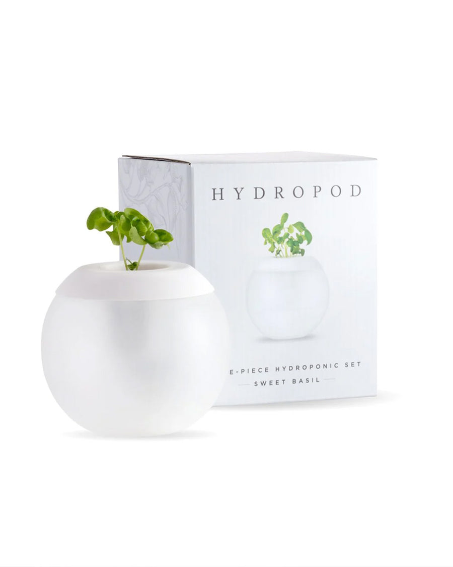 clear hydropod plant grower with box