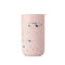 pink terrazzo 16 oz. reusable coffee mug with lid