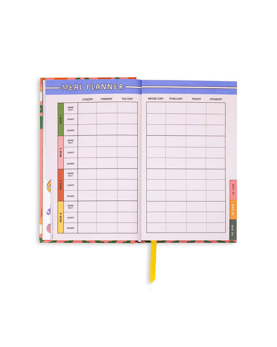 meal planner interior pages