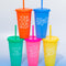 set of 5 color changing cups