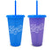 head in the stars blue color changing cup