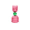 flipped pink and green double ended shot glass (1/2 shot and 1 shot)