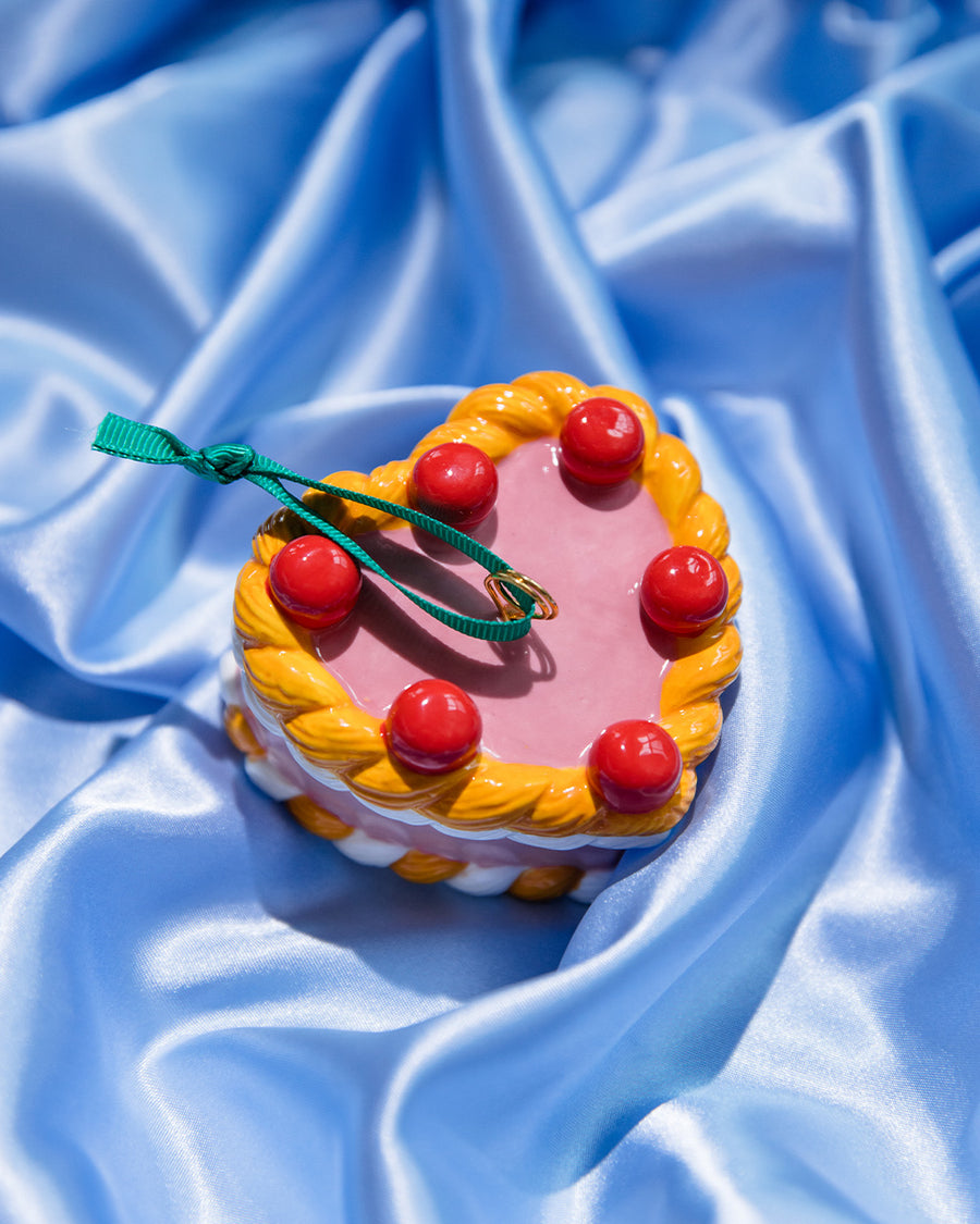 Cherry Cake Ornament