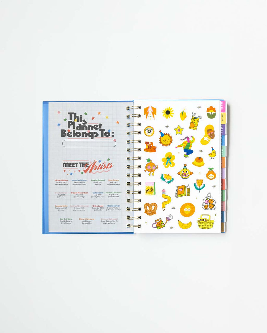 Medium 12-Month Soft Cover Annual Planner - Only the Good Stuff