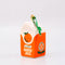 ceramic orange juice shaped ornament