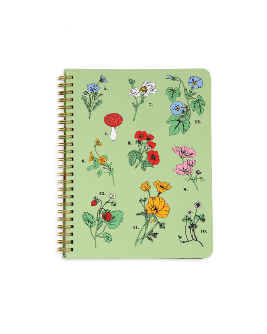 Rough Draft Mini Notebook - Botanical Green – ban.do