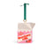 ceramic strawberry milk carton ornament