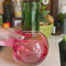 model using cherry shaped carafe