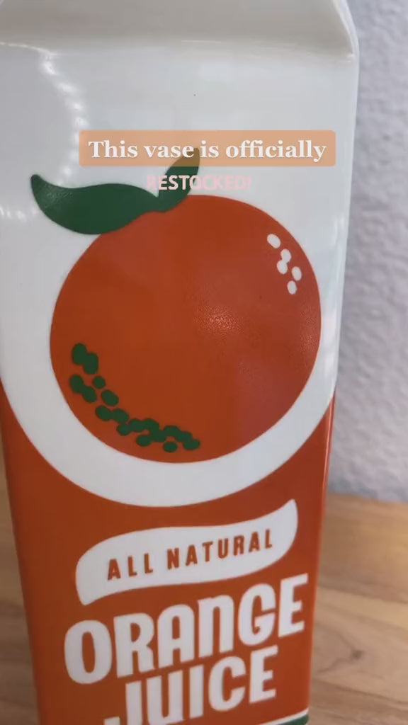 Orange Juice Vase – Kit's