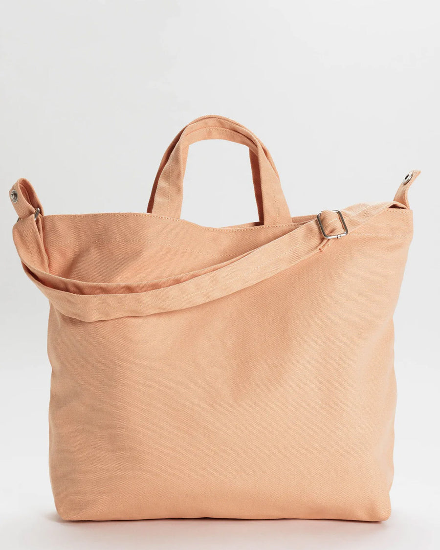 peachy pink horizontal duck bag 