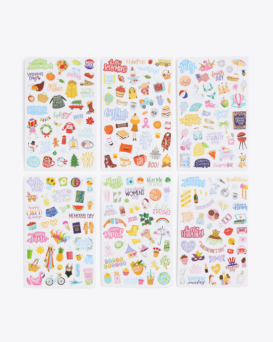 Holiday Planner Stickers – ban.do