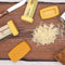 editorial image of set of 4 cheese/butter food huggers