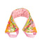 neck wrap with a groovy pink floral print