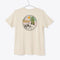 ivory tshirt with cactus and sun Vans logo on back