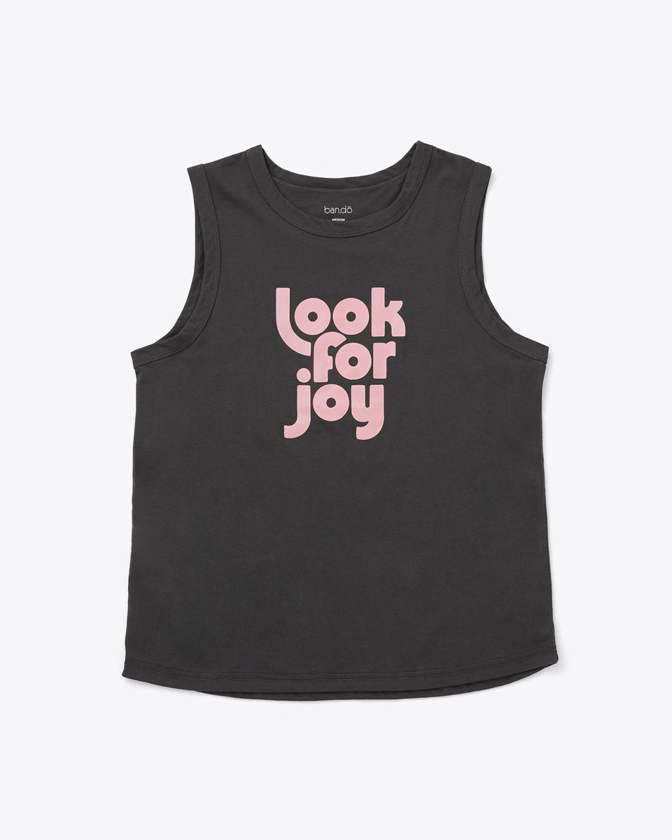 Look for Joy Muscle Tank – ban.do